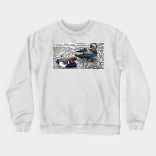 cli chinese ducks Crewneck Sweatshirt